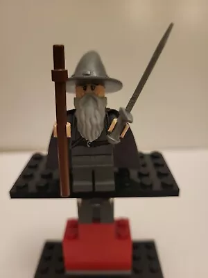 Buy Lego LOTR – Gandalf The Grey LOR001 – Wizard Hat, Short Cheek Lines • 4.99£