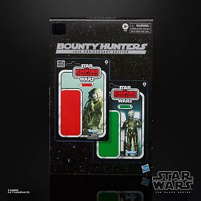 Buy Star Wars: The Black Series 2 Pack Bounty Hunters 4-LOM And Zuckuss (Exclusive) • 19.99£
