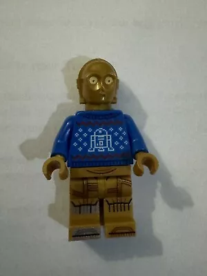 Buy Lego Minifigure Star Wars - C3PO Holiday Sweater (sw1238) - 75340 • 4£