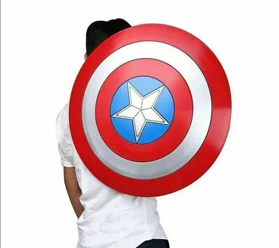 Buy First Captain America Shield-Metal Prop Replica, Marvel Captain America Cosplay • 124.72£