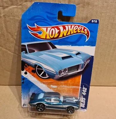 Buy Hot Wheels Olds 442 , Green - New/carded. • 9.95£