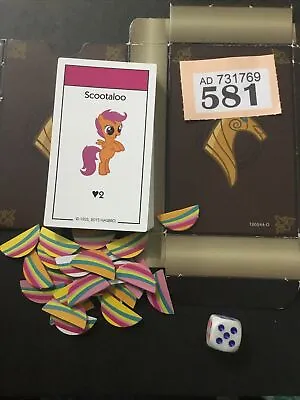 Buy My Little Pony Monopoly Game PARTS: Chance Cards, Character Cards (2015) • 3£