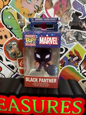 Buy Funko Pocket Pop! Keychain - Holiday Black Panther Exclusive • 8.50£