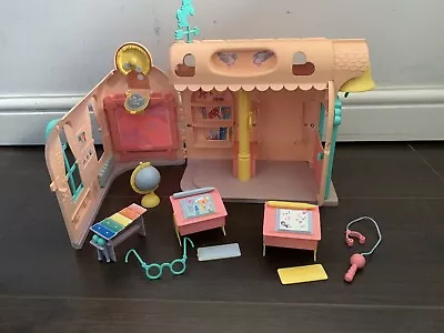 Buy ✨ Vintage G1 My Little Pony - Euro School House W/Accessories - Near Complete! ✨ • 4.99£