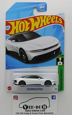 Buy Hot Wheels Delorean Alpha5 White Hotwheels USA Long Card 2024 HTB84 NEW • 3.49£