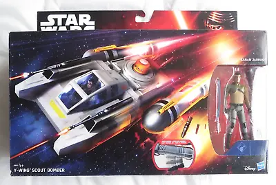 Buy Star Wars Rebels Y-WING SCOUT BOMBER & 3.75  KANAN JARRUS Figure By Hasbro • 19£