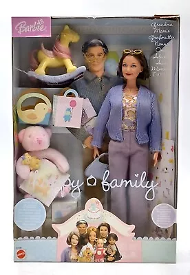 Buy 2003 Barbie Happy Family Grandpa & Cuddly Chair Set / Grandma / Mattel B7690, NrfB • 171.52£
