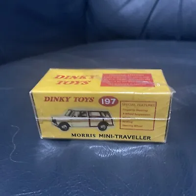 Buy Dinky Toys 197 Morris Mini Traveller New In Sealed Pack 2016 By Mattel • 7.95£