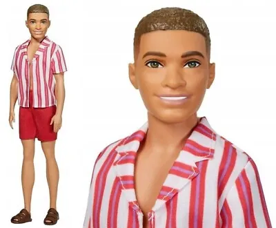 Buy Barbie Ken In A Striped Shirt 60th Anniversary GRB41 MATTEL • 42.15£