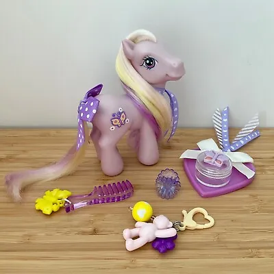 Buy My Little Pony Fluttershy II G3 Vintage Hasbro 2005 Exc Cond Custom Accs • 12.75£