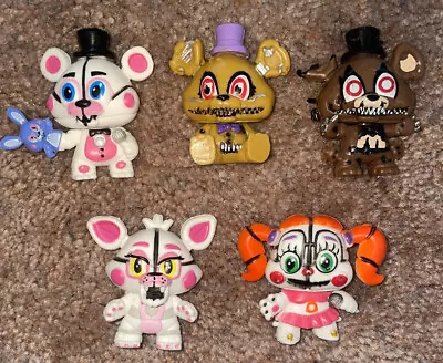 Buy FNAF Five Nights At Freddy’s  Funko Inspired Lot Of Figures X5 - VGC • 8.99£