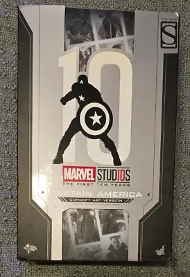 Buy Hot Toys Captain America Concept Art MMS488 Exclusive 1:6 Figure • 139.99£