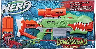 Buy Nerf Rex Rampage Dinosaur Foam Bullets Motorised Shooting Blaster Gun • 12.49£