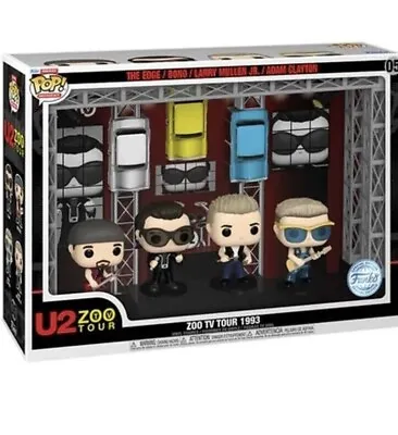 Buy Funko Pop Deluxe Moment U2 Zoo TV Tour 1993 New In Box • 45£