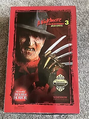Buy Sideshow Nightmare On Elm Street 3  Freddy Krueger  EXCLUSIVE AF SSC 493 • 250£