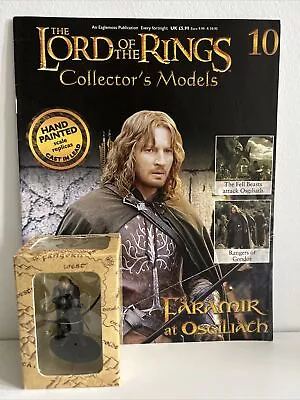 Buy Eaglemoss The Lord Of The Rings Diecast Figure + Magazine Issue #10 Faramir • 8£