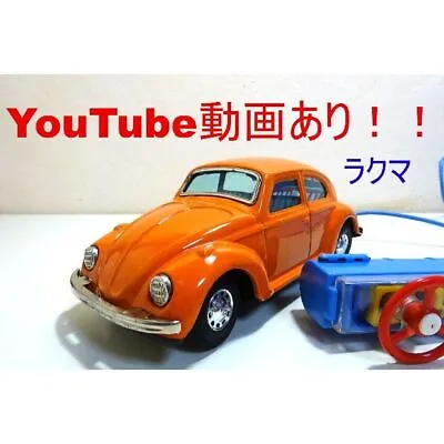 Buy Video Included Bandai Volkswagen 1303S Tin Car Electric Remote Control • 191.86£