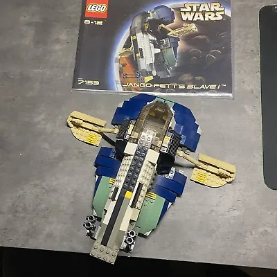 Buy Lego Star Wars 7153 Jango Fett's Slave I 99% With Instructions, No Minifigs/box • 105£