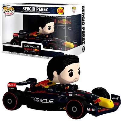 Buy Funko POP! Racing Sergio Perez Redbull Formula 1 Ride #306 Vinyl Figure New • 29.99£
