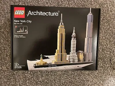 Buy Lego 21028 Architecture New York 598 Pcs 12+ Brand NEW Lego Sealed • 45£