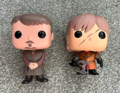 Buy Game Of Thrones Funko Pops X 2 Petyr Baelish Littlefinger & Tyrion Lannister • 10£