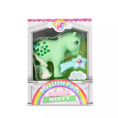 Buy My Little Pony Classic Original Ponies 40th Anniversary Minty Pony Figure • 12.99£