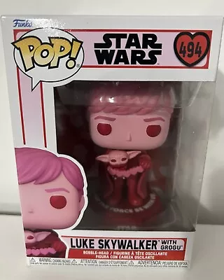 Buy Funko Pop! Star Wars Valentines - Luke Skywalker & Grogu #494 New • 9.99£