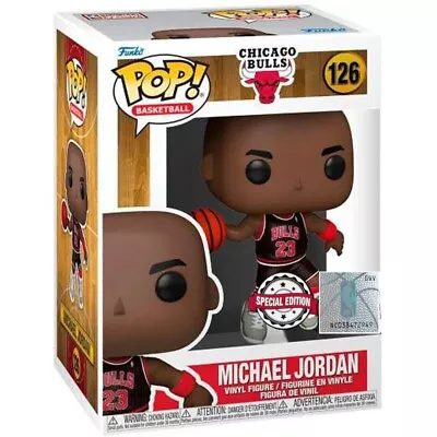 Buy NBA - Chicago Bulls Michael Jordan Special Edition Pop! Basketball #126 • 29.95£