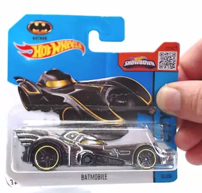 Buy Rare Hot Wheels 2015 Diecast HW City Batman Batmobile 62/250 - Dark Chrome • 8.99£