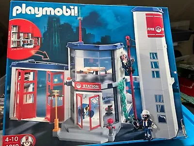 Buy Play Mobil Fire Station 4819 • 50£