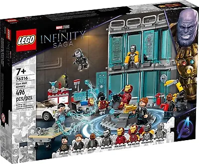 Buy Lego Marvel Iron Man Armoury (76216) 🚚Same Day Dispatch📦Free P&P✅ • 74.99£