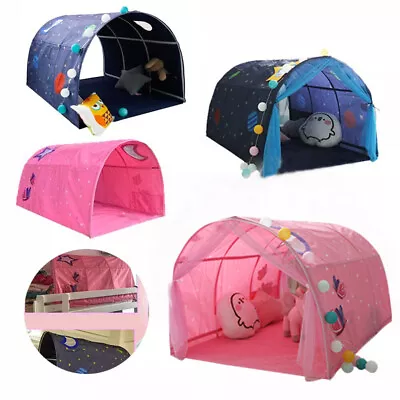 Buy Childrens Bed Tent Game House Foldable Kid Dream Pop Up Crib Canopy Mosquito Net • 43.19£