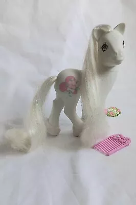 Buy My Little Pony G1 Bridal Beauty 1989  Earth Pony MLP + Bouquet & Comb & Shoes • 16.99£