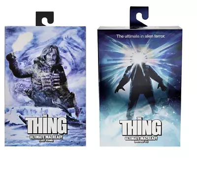 Buy THE THING NECA Ultimate MacReady Outpost 31 & Last Stand Horror Movie Figures • 61.77£