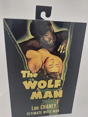 Buy Neca Sealed Universal Monsters B/w Ultimate The Wolf Man  7  Figure Lou Chaney • 32.99£