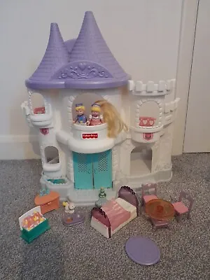 Buy Vintage 1995 Fisher Price Once Upon A Dream Palace Castle Playset + Accessories • 80£