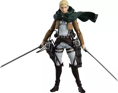 Buy ATTACK ON TITAN - Erwin Smith Figma Action Figure # 446 Max Factory • 159.05£