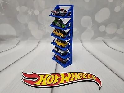 Buy Hot Wheels Display Stand For 6x 1:64 Vehicles, Wall Mountable. • 13.99£