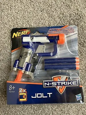 Buy NERF N-Strike Jolt Soft Dart Gun Blaster Gun - A0707 8+ - New Sealed • 11£