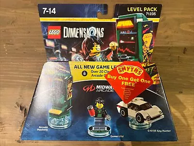 Buy LEGO DIMENSIONS: Midway Arcade Level Pack (71235) - Brand New And Unopened • 29.99£