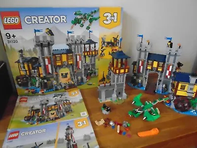 Buy Lego Creator 31120 - Medieval Castle 3 In 1 - 100% Complete, Instructions, Box • 90£