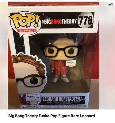 Buy The Big Bang Theory Funko Pop Figure New Rare Leonard Hofstadter • 79.99£