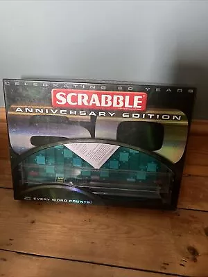 Buy Scrabble: 60th Anniversary Edition /100% Complete/- Mattel - 2008 • 19£
