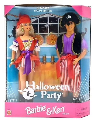 Buy 1998 Barbie & Ken Halloween Party Gift Set / Special Eddt. / Mattel 19874, NrfB • 102.64£