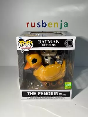 Buy Funko Pop! DC Heroes Batman Returns The Penguin And Duck Ride #288 • 29.99£