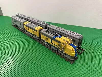 Buy Lego Train Santa Fe | 9v Engine Included | Custom Moc • 643.62£