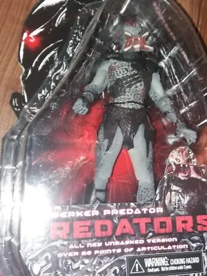 Buy Predators Figures From The Movie Predators  Made By Neca (Berserker Unmasked) • 105£