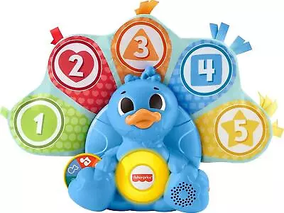 Buy Fisher-Price Linkimals Counting & Colours Interactive Educational Peacock • 31.99£