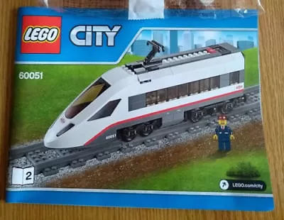 Buy Lego City Passenger Train High-Speed Engine From 60051 Plus Figure *** NO MOTOR • 42.95£