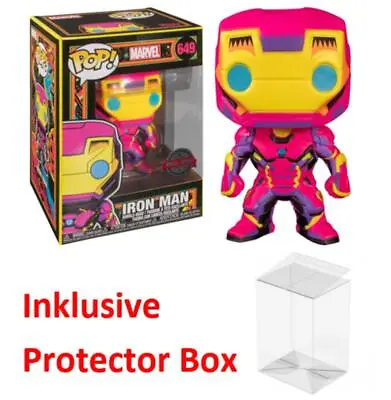 Buy FUNKO POP Marvel #649 Iron Man Special Edition Figure NEW + Protector Box • 12.87£